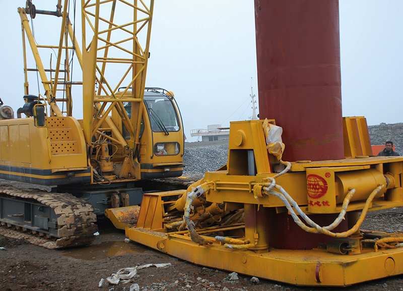  AFECZX120 construction of φ1200mm pile 48 meters in Huludao